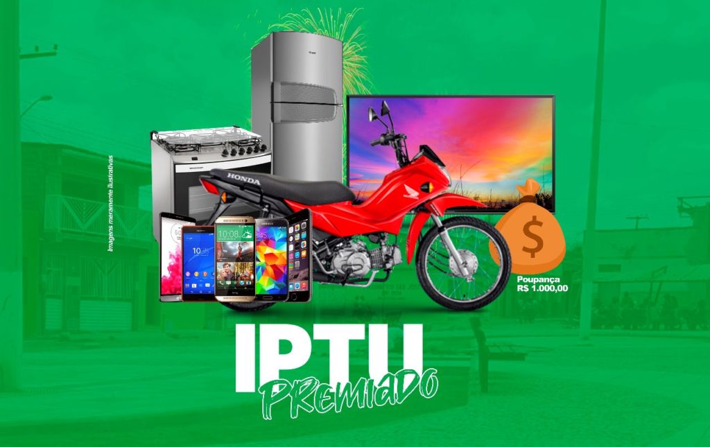 IPTU – Lista dos contribuintes que irão concorrer aos prêmios no dia 18/01/2020.