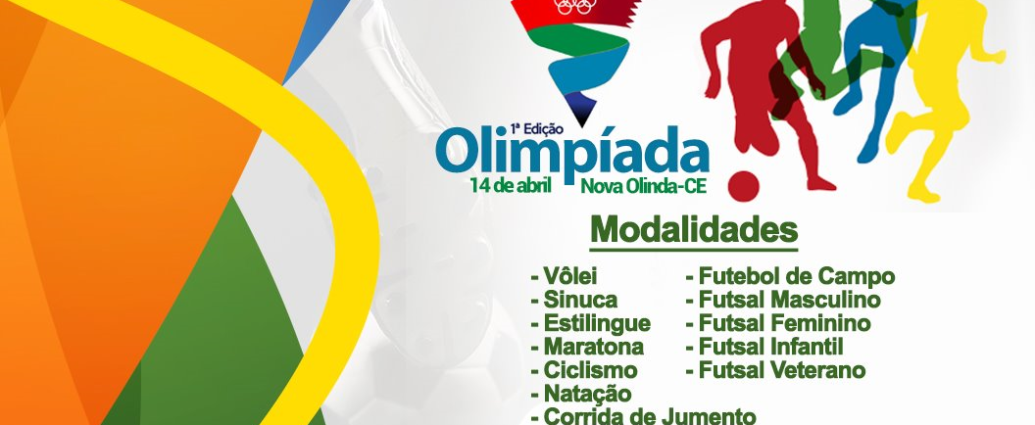 Olimpiadas Esportivas Abrem As Comemoracoes Pelos 63 Anos De Emancipacao Politica De Nova Olinda