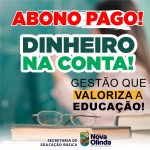 Prefeitura paga rateio do Fundeb histórico a funcionários da Secretaria de Educação